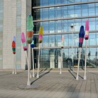 Stuttgart, Germany<br>
"Farbenkreisel" von Rosalie Farbenkreisel (Stuttgart, Germany)