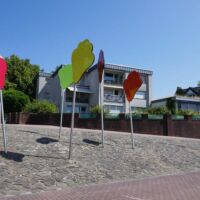 Rheinpromenade Rees, Germany<br>
"Windspiel" von Rosalie Windspiel (Rees, Germany)
