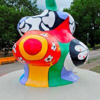 Skulpturenmeile Hannover, Germany<br>
“Die drei Nanas” von Niki de Saint Phalle Die drei Nanas - Charlotte (Hannover, Germany)
