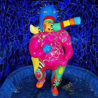 Herrenhäuser Gärten Hannover, Germany<br>
Grotte von Niki de Saint Phalle Grotte (Hannover, Germany)