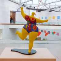 National Gallery of Art East Building Washington D.C.<br>
"Nana" von Niki de Saint Phalle Nana (Washington D.C.)