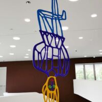 Sprengel-Museum Hannover, Germany<br>
"Le Pendu" von Niki de Saint Phalle Le Pendu (Sprengel-Museum Hannover, Germany)