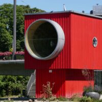 Heilbronn, Germany<br>
"One Man House" von Thomas Schütte One Man House (Heilbronn, Germany)