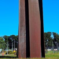 Avenue John F. Kennedy Luxembourg<br>
"Exchange" von Richard Serra Exchange (Luxembourg)