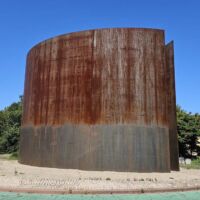 Dillingen, Germany<br>
"Viewpoint" von Richard Serra Viewpoint (Dillingen, Germany)