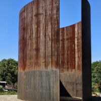 Dillingen, Germany<br>
"Viewpoint" von Richard Serra Viewpoint (Dillingen, Germany)