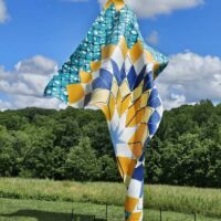 North Carolina Museum of Art Raleigh, North Carolina<br>
"Wind Sculpture II" von Yinka Shonibare Wind Sculpture II (Raleigh, North Carolina)
