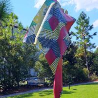 Sydney and Walda Besthoff Sculpture Garden New Orleans, Louisiana<br>
"Wind Sculpture V" von Yinka Shonibare Wind Sculpture V (New Orleans, Louisiana)