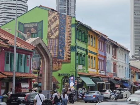 Arab Street in Kampong Glam, Singapore Arab Street in Kampong Glam, Singapore