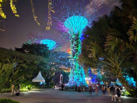 Supertrees im Gardens by the Bay, Singapore Supertrees im Gardens by the Bay, Singapore