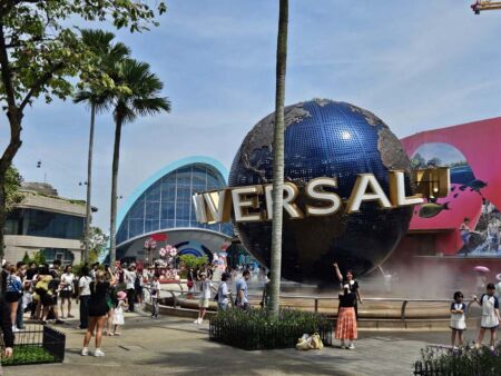 Universal Studios in der Resorts World Sentosa, Singapore Universal Studios in der Resorts World Sentosa, Singapore
