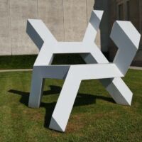 Sydney and Walda Besthoff Sculpture Garden New Orleans, Louisiana<br>
"Lipizzaner" von Tony Smith Lipizzaner (New Orleans, Louisiana)