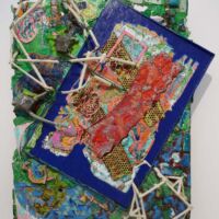 Museum Würth Künzelsau, Germany<br>
"Mersin XXII" von Frank Stella Mersin XXII (Museum Würth Künzelsau, Germany)