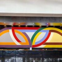Vdara Las Vegas, Nevada<br>
"Damascus Gate Variation” von Frank Stella Damascus Gate Variation (Vdara Las Vegas, Nevada)