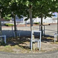 Löhne, Germany<br>
"5 Stühle" von Timm Ulrichs 5 Stühle (Löhne, Germany)