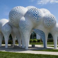 “Pillars of Dreams” von Marc Fornes in Charlotte, North Carolina