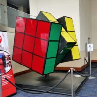 "World's Largest Rubik's Cube" im Convention Center Knoxville, Tennessee