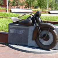 Harley-Davidson Memorial in Milwaukee, Wisconsin