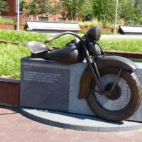 Harley-Davidson Memorial in Milwaukee, Wisconsin
