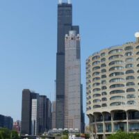 Riverfront in Chicago, Illinois