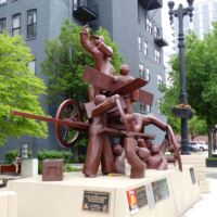 Haymarket Memorial in Chicago, Illinois