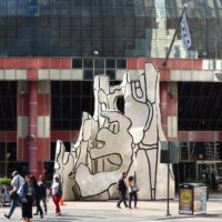 "Monument with Standing Beast" von Jean Dubuffet