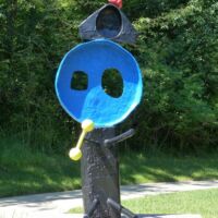 Frederik Meijer Gardens in Grand Rapids, Michigan<br>
"Woman and Bird" von Joan Miró Woman and Bird (Grand Rapids, Michigan)