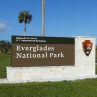 Parkeingang zum Everglades National Park, Florida
