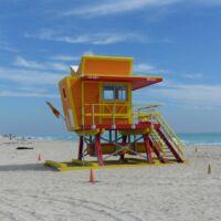 Lifeguard Tower Miami Beach, Florida Lifeguard Tower Miami Beach, Florida