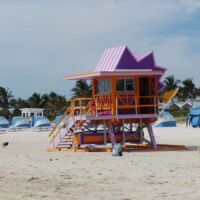 Lifeguard Tower Miami Beach, Florida
