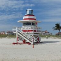 Lifeguard Tower Miami Beach, Florida Lifeguard Tower Miami Beach, Florida