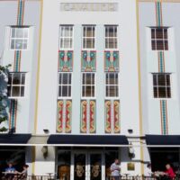 Miami Beach Art Deco Hotel<br>
Cavalier am Ocean Drive Cavalier Miami Beach, Florida