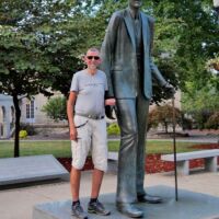 World’s Tallest Man Robert Wadlow in Alton, Illinois