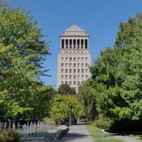 Civil Courts Building St. Louis, Missouri<br>
Markantes Gebäude in Downtown Civil Courts Building St. Louis, Missouri
