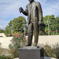 Louis Armstrong Statue New Orleans, Louisiana<br>
Der Inbegriff des Jazz von New Orleans Louis Armstrong Statue New Orleans, Louisiana