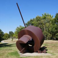"Donut No. 3" von Fletcher Benton