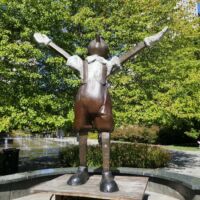 "Big White Gloves, Big Four Wheels" von Jim Dine