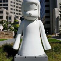"White Ghost" von Yoshitomo Nara