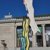"Five Brushstrokes" von Roy Lichtenstein