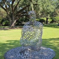 "Overflow" von Jaume Plensa