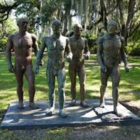 "Riace Warriors, I, II, III, IV" von Elisabeth Frink