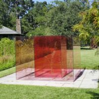 "Pacific Red VI" von Larry Bell