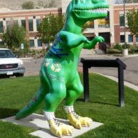 Dinosaurier in Cañon City, Colorado