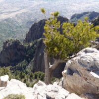 Sandia Peak in Albuquerque, New Mexico