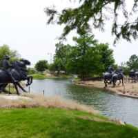 Centennial Land Run Monument in Oklahoma City, Oklahoma