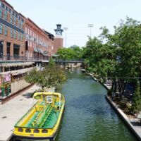 Bricktown in Oklahoma City, Oklahoma