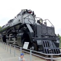 Union Pacific Big Boy 4023 im Kenefick Park in Omaha, Nebraska