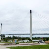 Bob Kerrey Pedestrian Bridge in Omaha, Nebraska