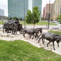 Pioneer Courage Park in Omaha, Nebraska