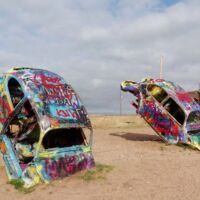 VW Slug Bug Ranch in Panhandle, Texas